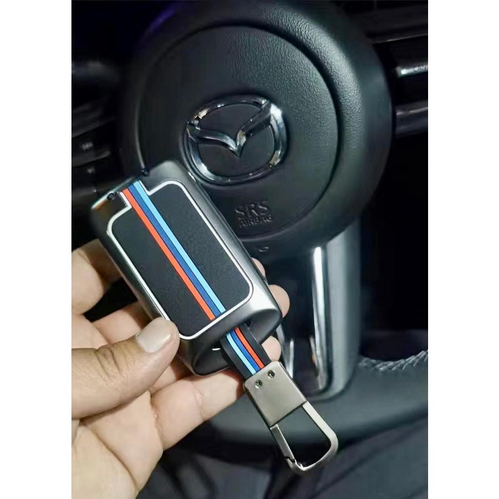 Ốp Bảo Vệ Khóa Xe Mazda 3 2020 - 2021 All New, CX30 - 2022 Hợp Kim Kẽm Cao Cấp