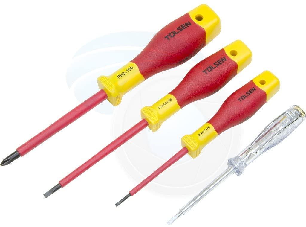 BỘ KỀM ĐIỆN CÁCH ĐIỆN 6 CHI TIẾT TOLSEN V83306 - HÀNG CHÍNH HÃNG