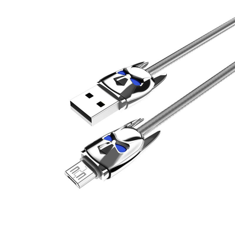 Hoco U30 Micro USB 1m2 Bạc