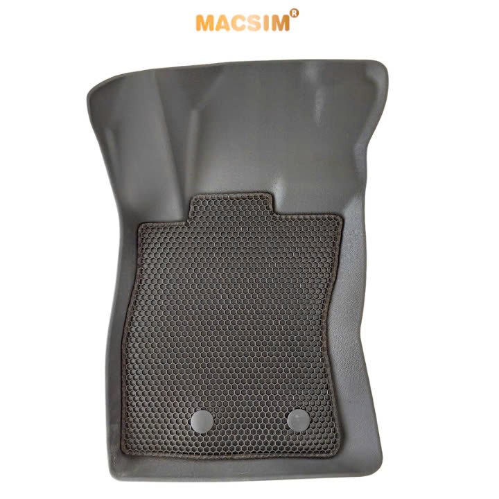 Thảm 2 lớp (sd3) dạng lưới lục giác cho Subaru Crosstrek bề mặt cao su siêu sạch nhãn hiệu Macsim