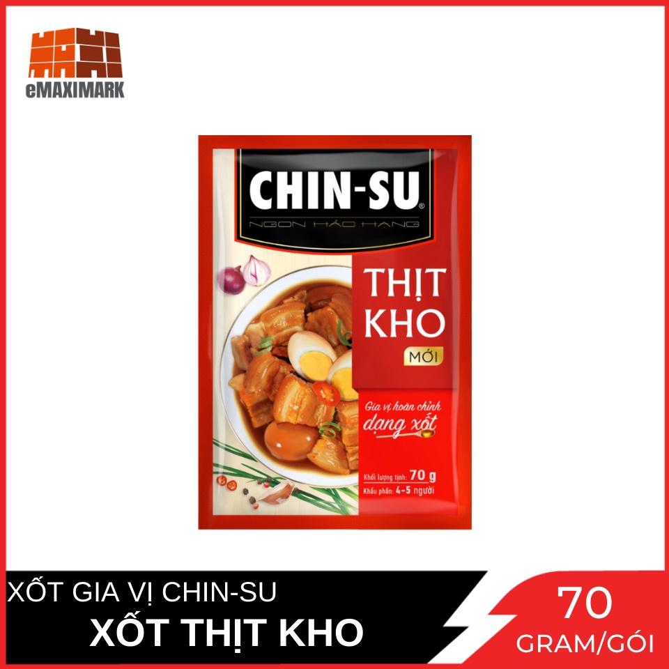 Gia vị CHIN-SU Hoàn chỉnh Xốt thịt kho Gói 70g