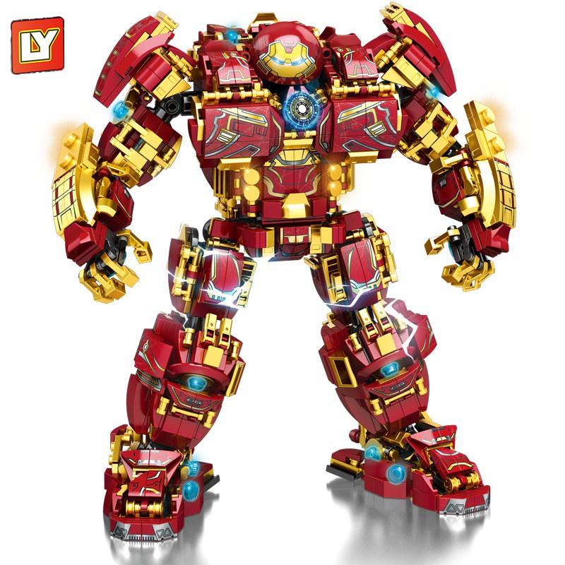 (1450 mảnh) Đồ Chơi Lắp Ráp LEGO MARVEL AVENGERS HULK BUSTER LY 76026