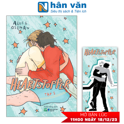 Heartstopper - Tập 5 - Bản Đặc Biệt - Tặng Kèm Bookmark + Clear Standee