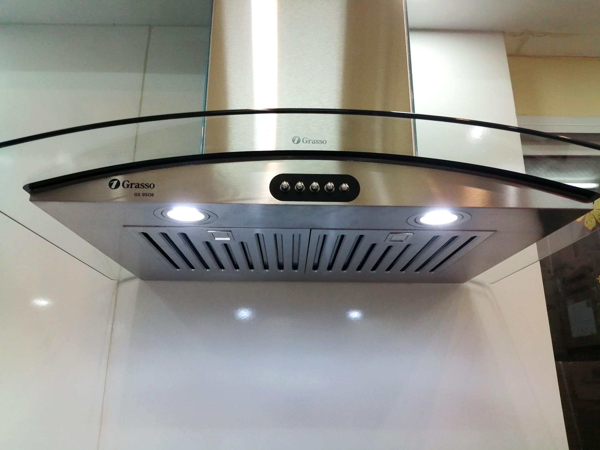 Máy hút mùi kính cong Grasso GS 9508- 700 - Hàng chính hãng