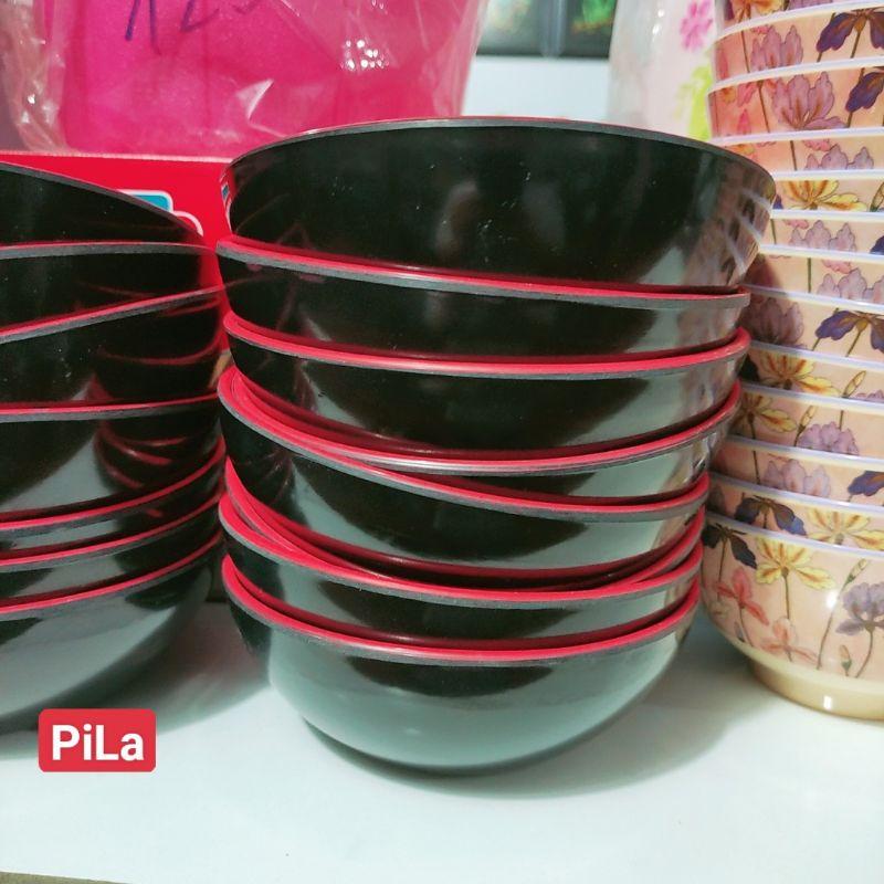 Tô Canh, Tô Phở Đỏ Đen Viền Dày Kiểu Nhật, Tô Nhật Đỏ Đen