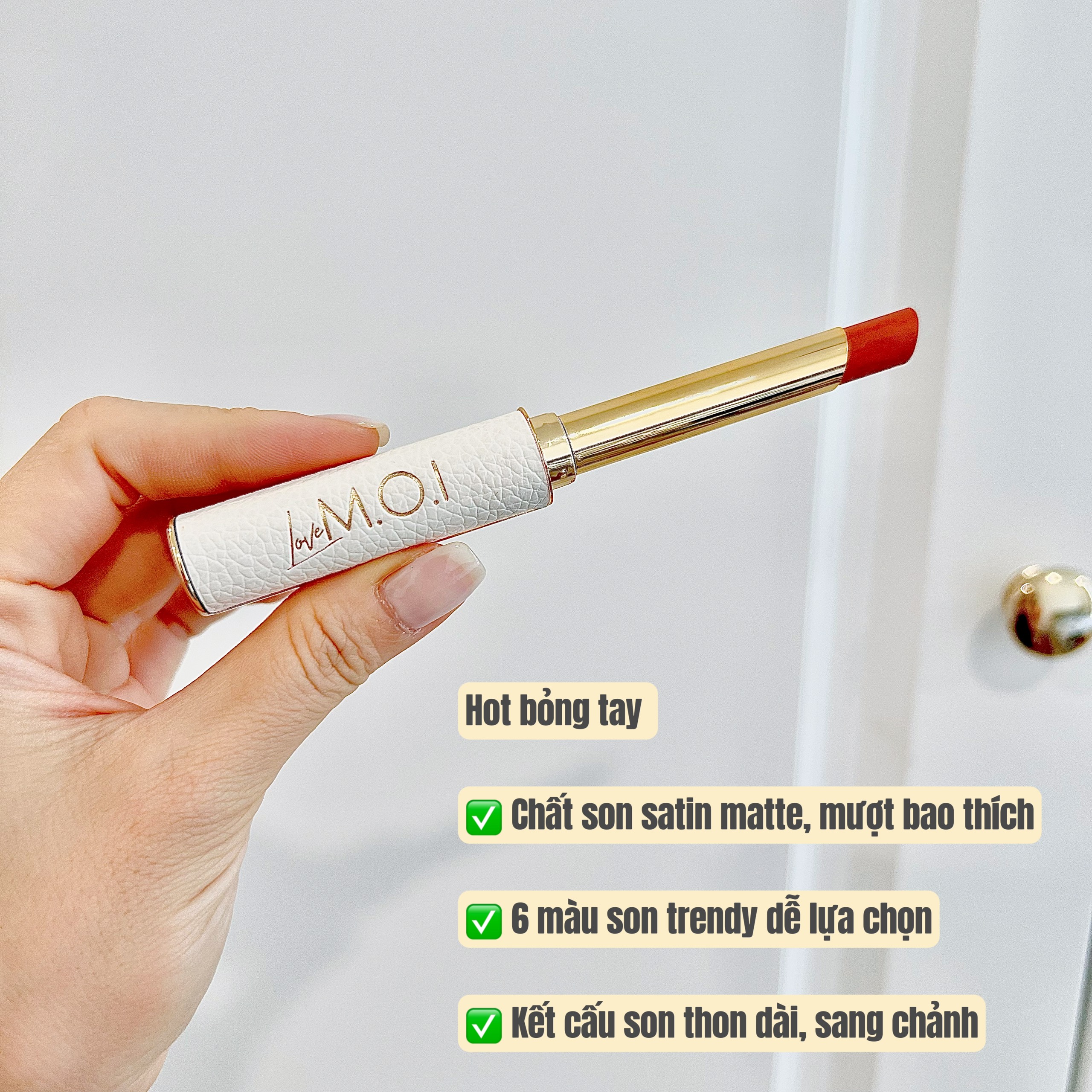SON THỎI CAO CẤP LOVE M.O.I PHIÊN BẢN GIỚI HẠN HỒ NGỌC HÀ