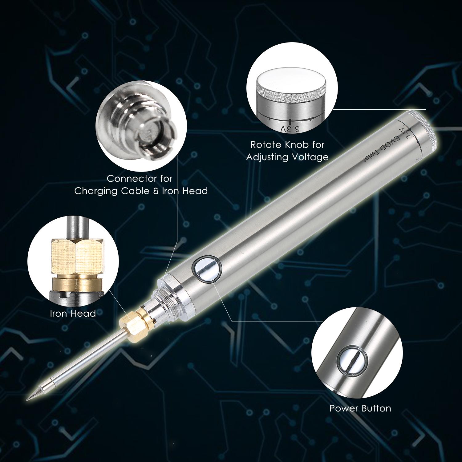 Hàn sắt mini không dây5V 8 W sạc bằng USB