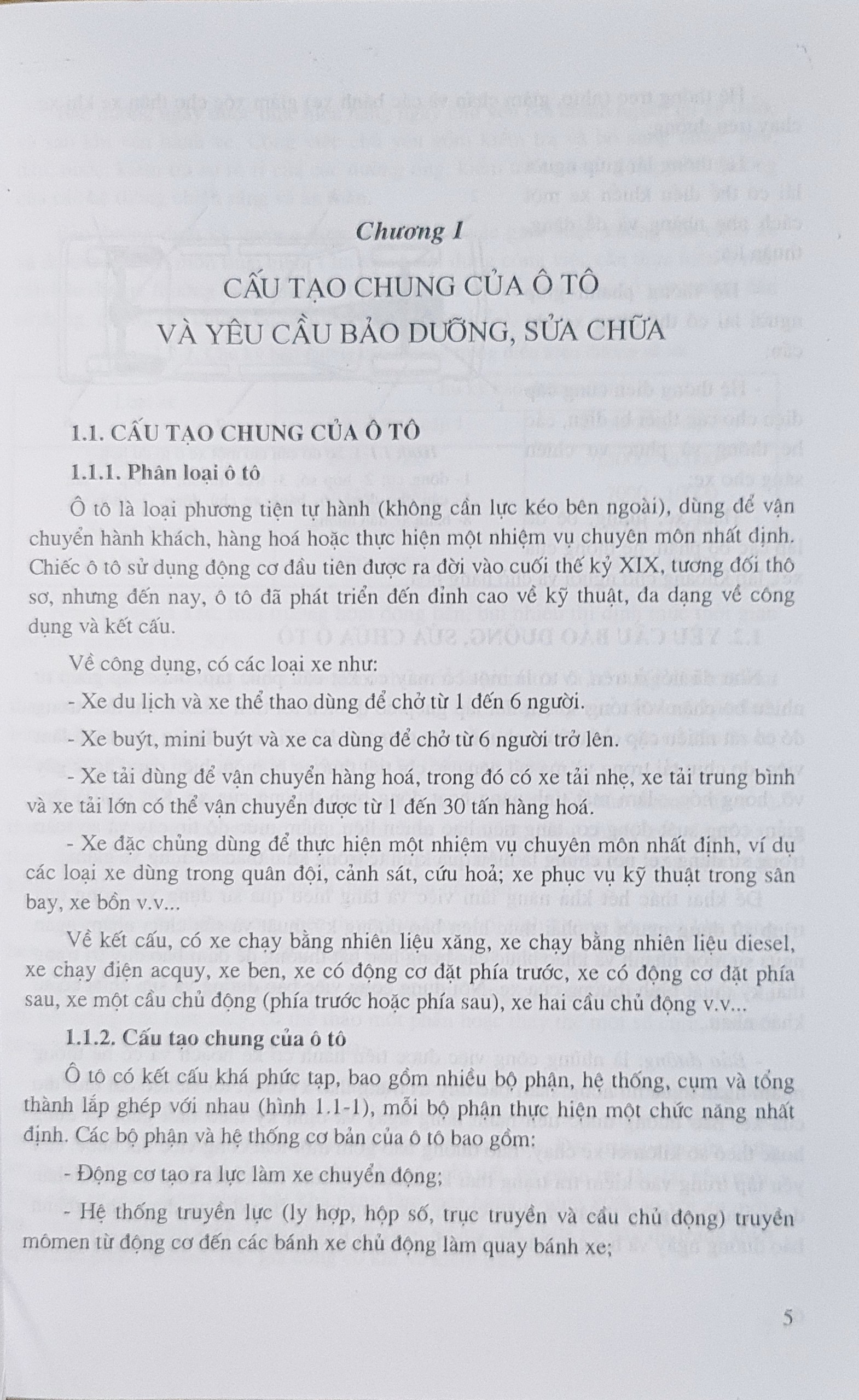 Giáo Trình Kỹ Thuật Sửa Chữa Ôtô