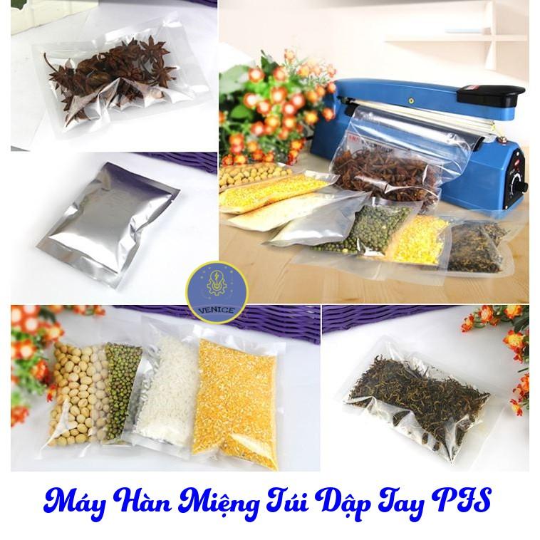 MÁY HÀN MIỆNG TÚI DẬP TAY PFS 200 300 400 - BẢO QUẢN THỰC PHẨM, HÀN KÍN NYLON, MÀNG CO- CÓ KÈM DÂY HÀN