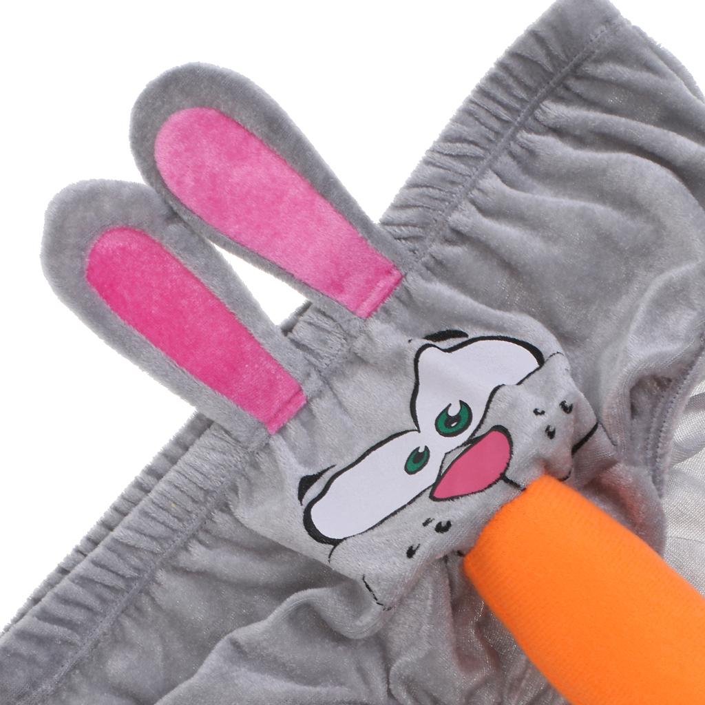 Rabbit Carrot Willy Mens Underpant Halloween Hen Party Underwear Joke Prop