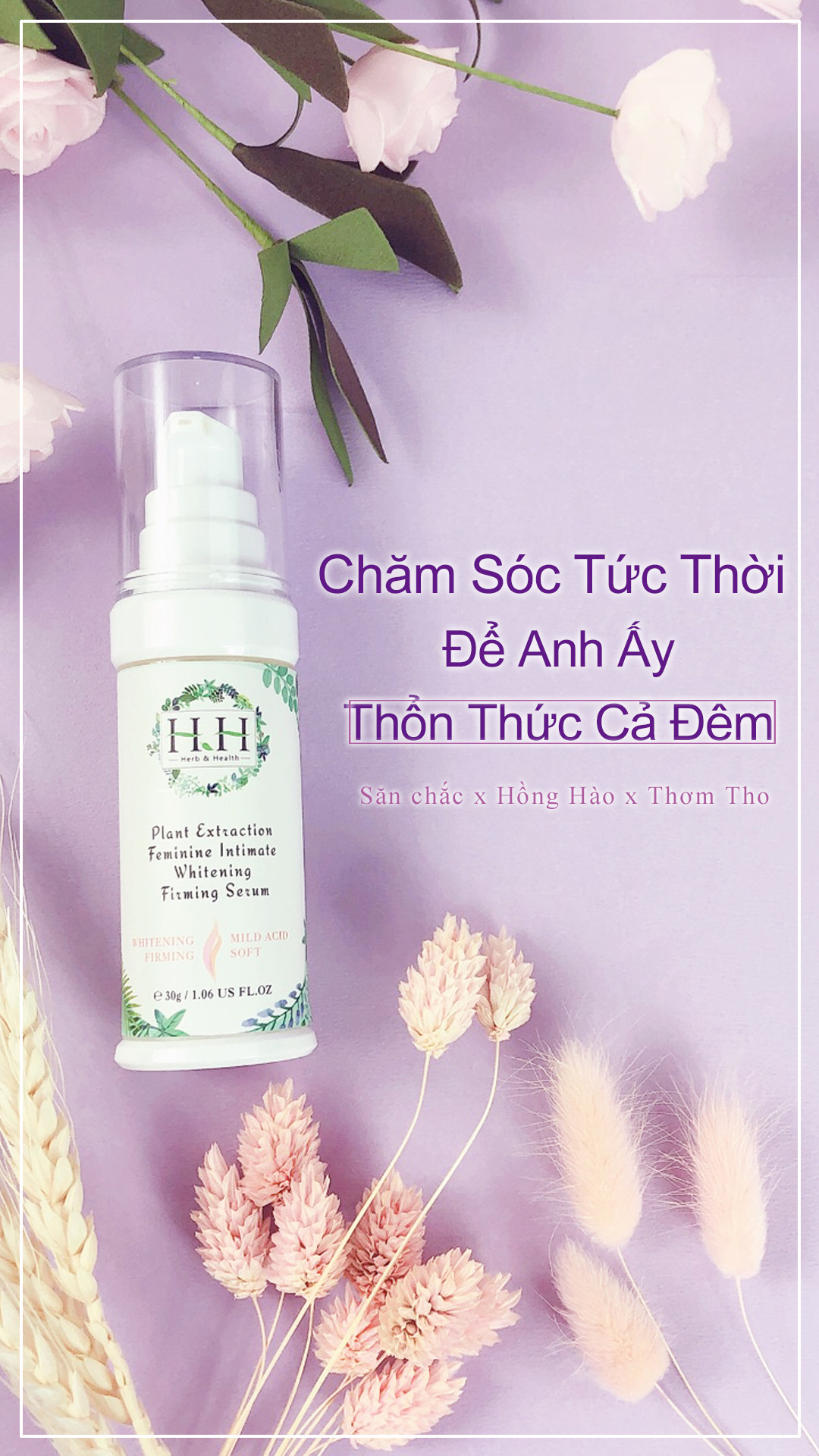 Kem Dưỡng Trắng Hồng Se Khít Vùng Kín HH