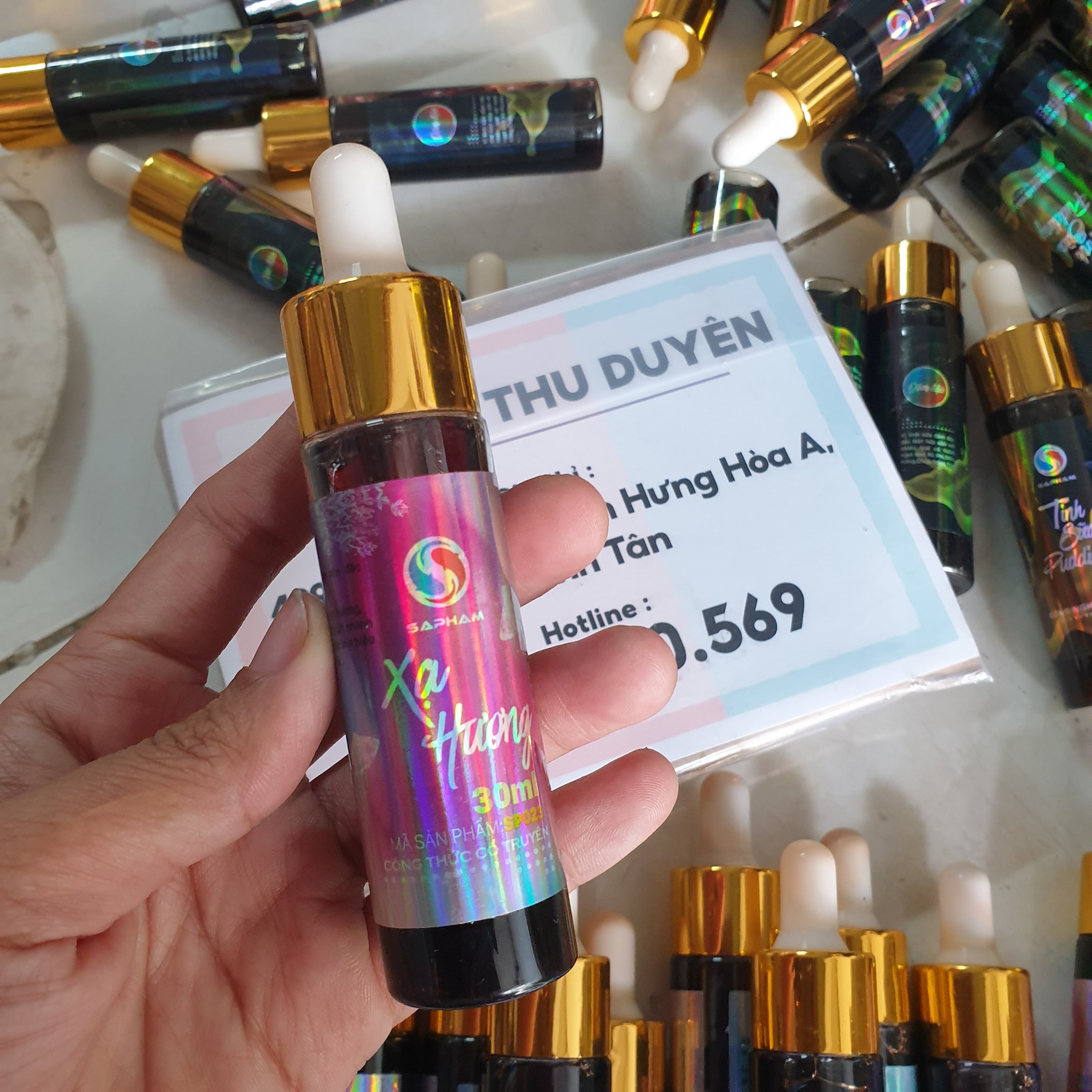 1 chai Tinh mùi XẠ HƯƠNG SA PHẠM 30ml / SẠ HƯƠNG