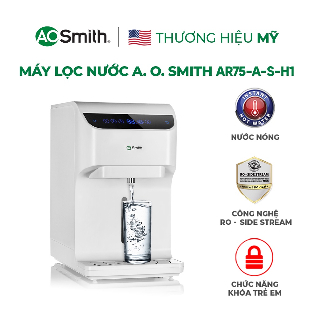 Máy Lọc Nước A. O. Smith AR75-A-S-H1 - Hàng chính hãng