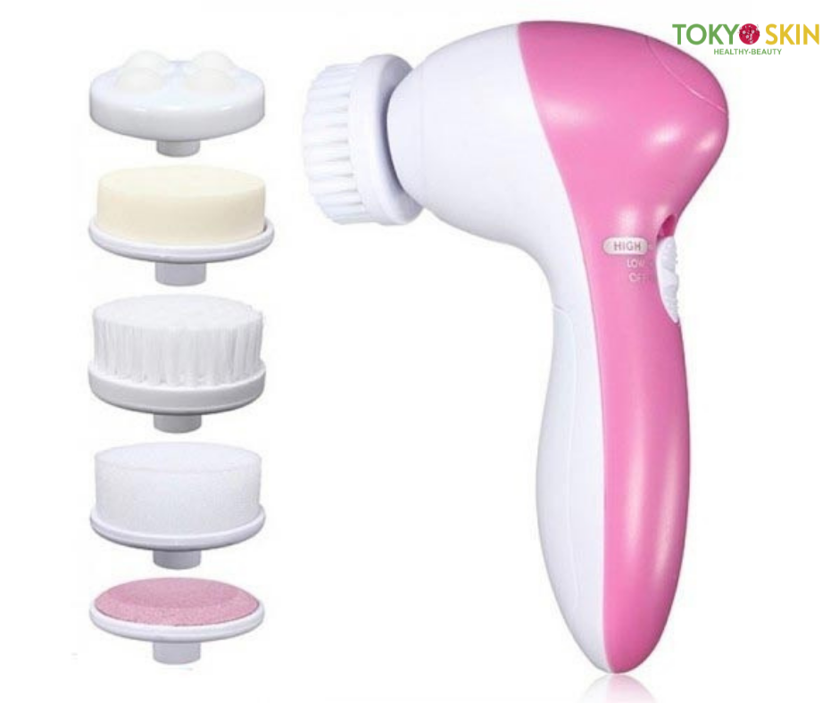 Máy Massage mặt 5 Trong 1 , BEAUTYCARE  Care MASSAGER AE-8782