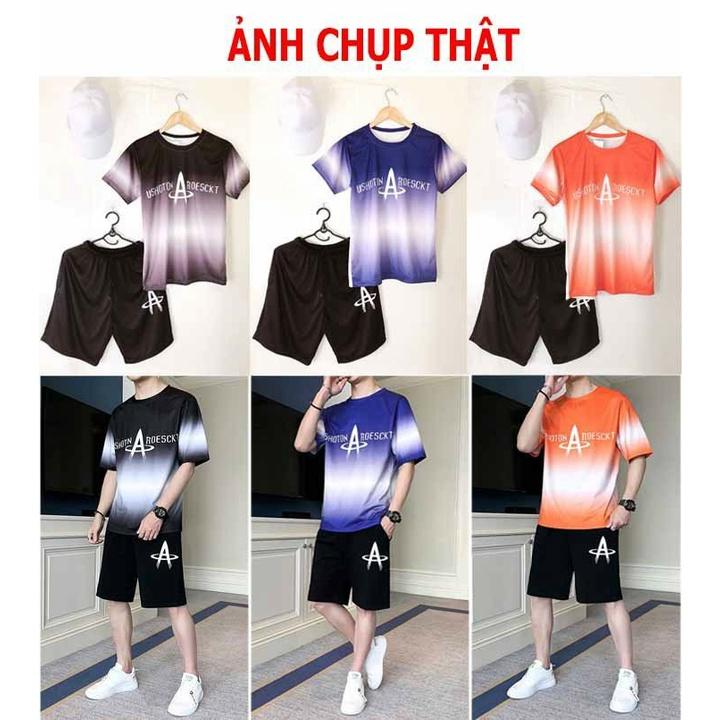 Đồ Bộ Thể Thao Nam Nữ CHỮ A - Set Quần Áo bốn mùa đẹp cao cấp mặc nhà đi chơi thoải mái 06