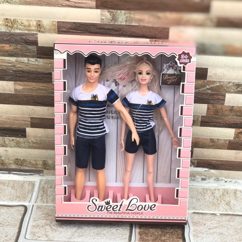 Set Búp bê cặp đôi dễ thương cao 30cm