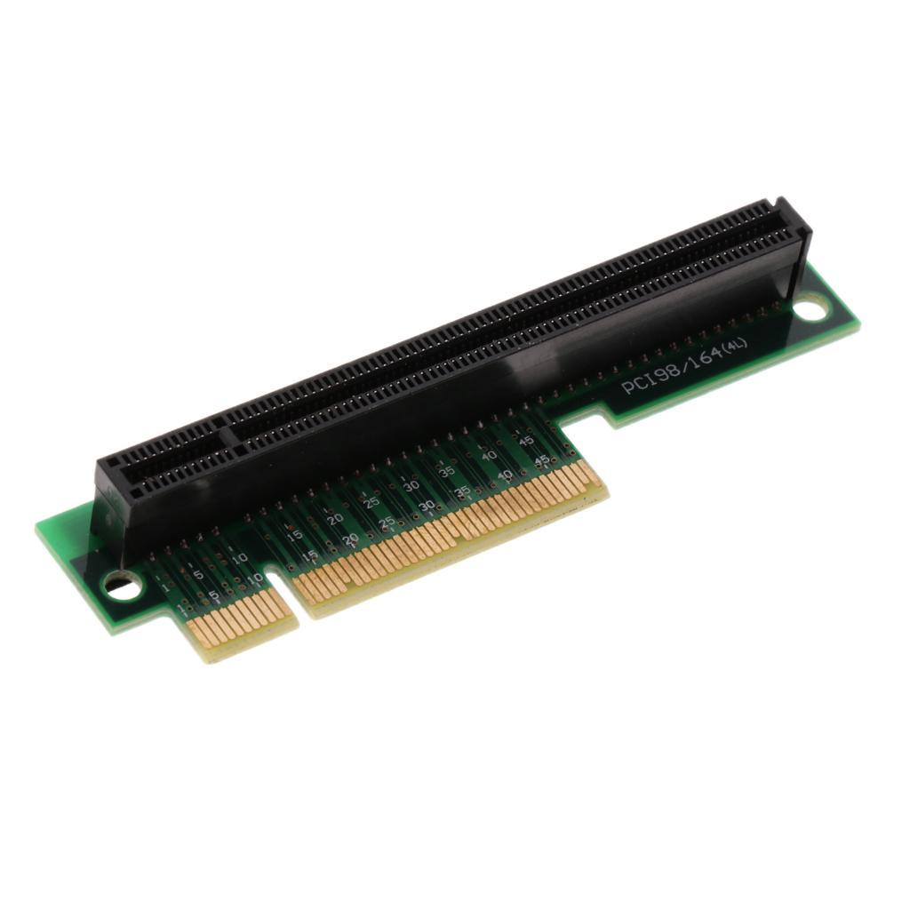 PCI-Express 8x Riser Card To PCI-E 6x card Graphics With Right Angle