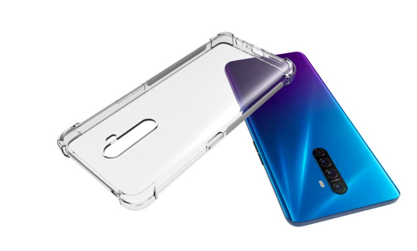 Ốp lưng dẻo trong chống sốc cho Realme X2 Pro