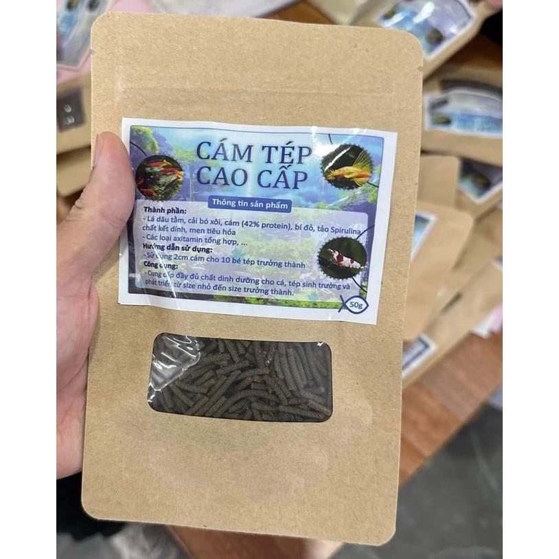 Cám tép cảnh cao cấp - cám cá thủy sinh, Pleco - thức ăn tép cảnh - phụ kiện thủy sinh- shopleo
