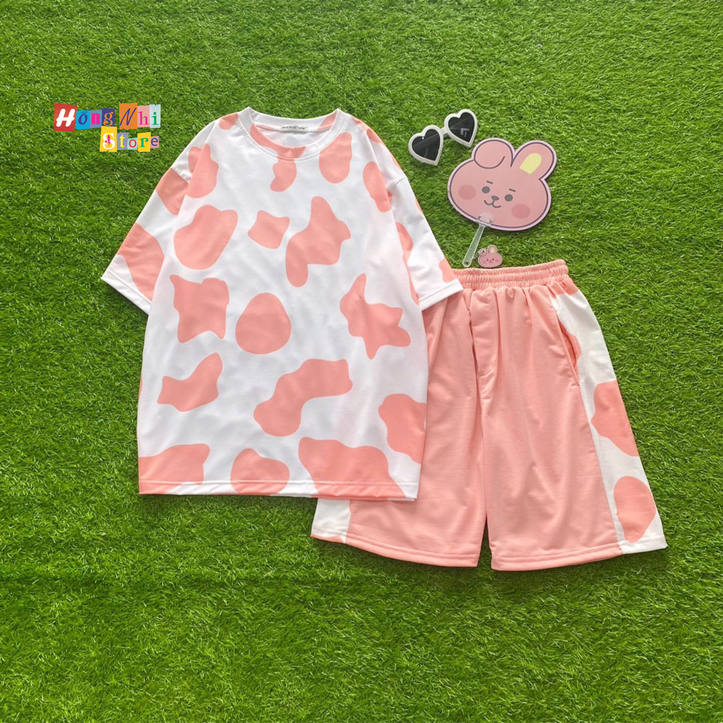 Quần Short Line - Short Thun Dáng Rộng Unisex - MM