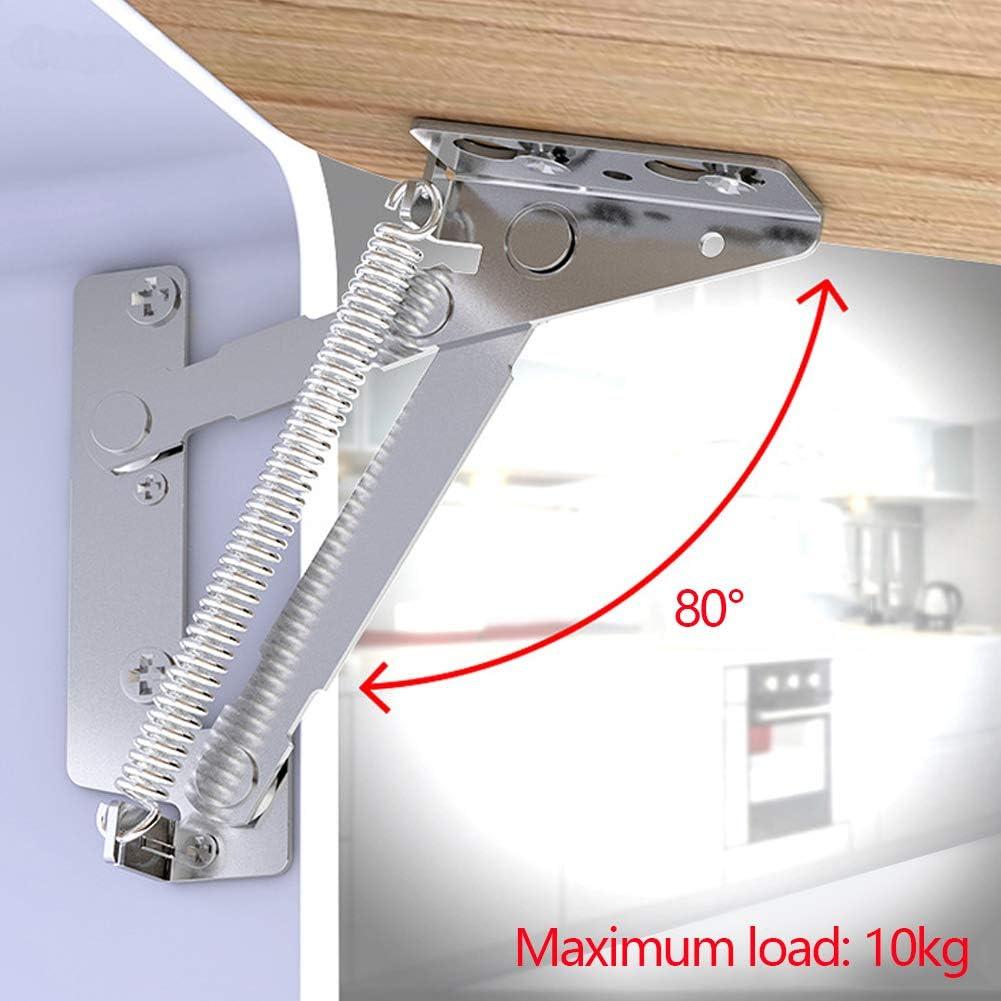 Bản lề lò xo cho cửa tủ Bản lề 80 độ cho tủ/tủ bếp Bản lề bằng thép không gỉ cho phụ kiện nội thất Bản lề có lò xo