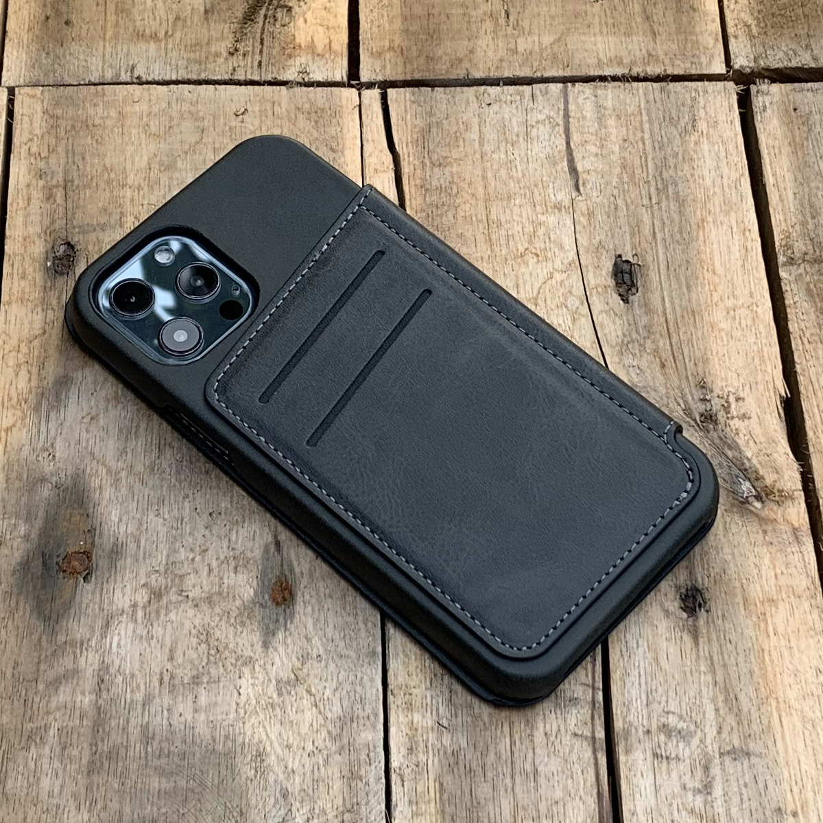Bao Da Cao Cấp Dành Cho Iphone 12 Mini 12 12 Pro 12 Pro Max - Hàng Chính Hãng - Iphone 12 Pro - Màu Đen