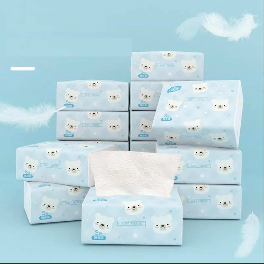 THÙNG 40 GÓI GIẤY ĂN GẤU TRÚC SOFT CHUẨN NỘI ĐỊA TRUNG