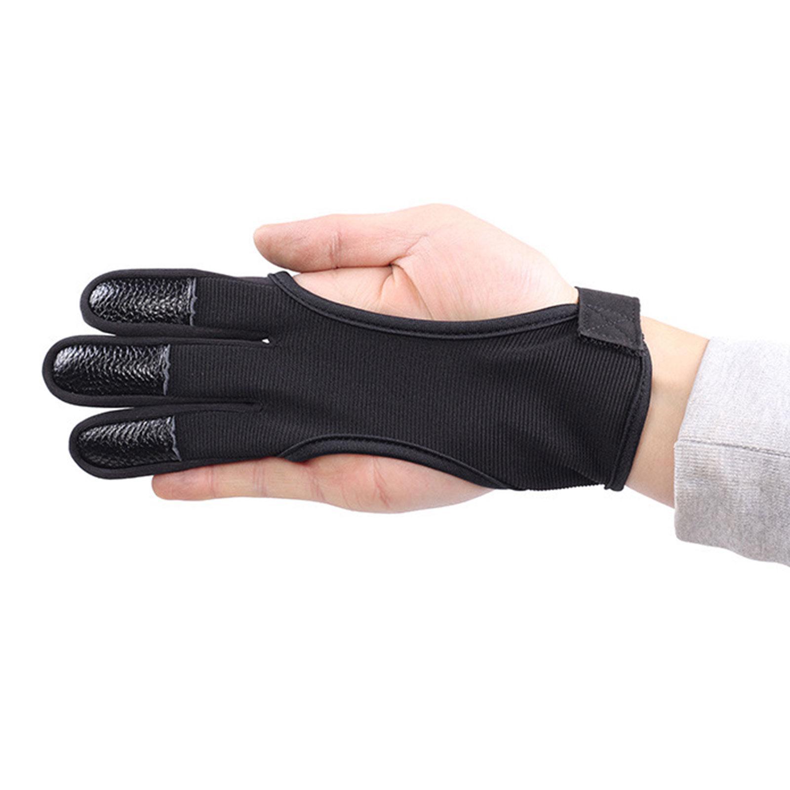 Leather Gloves Recurve Compound Bow Accessories M