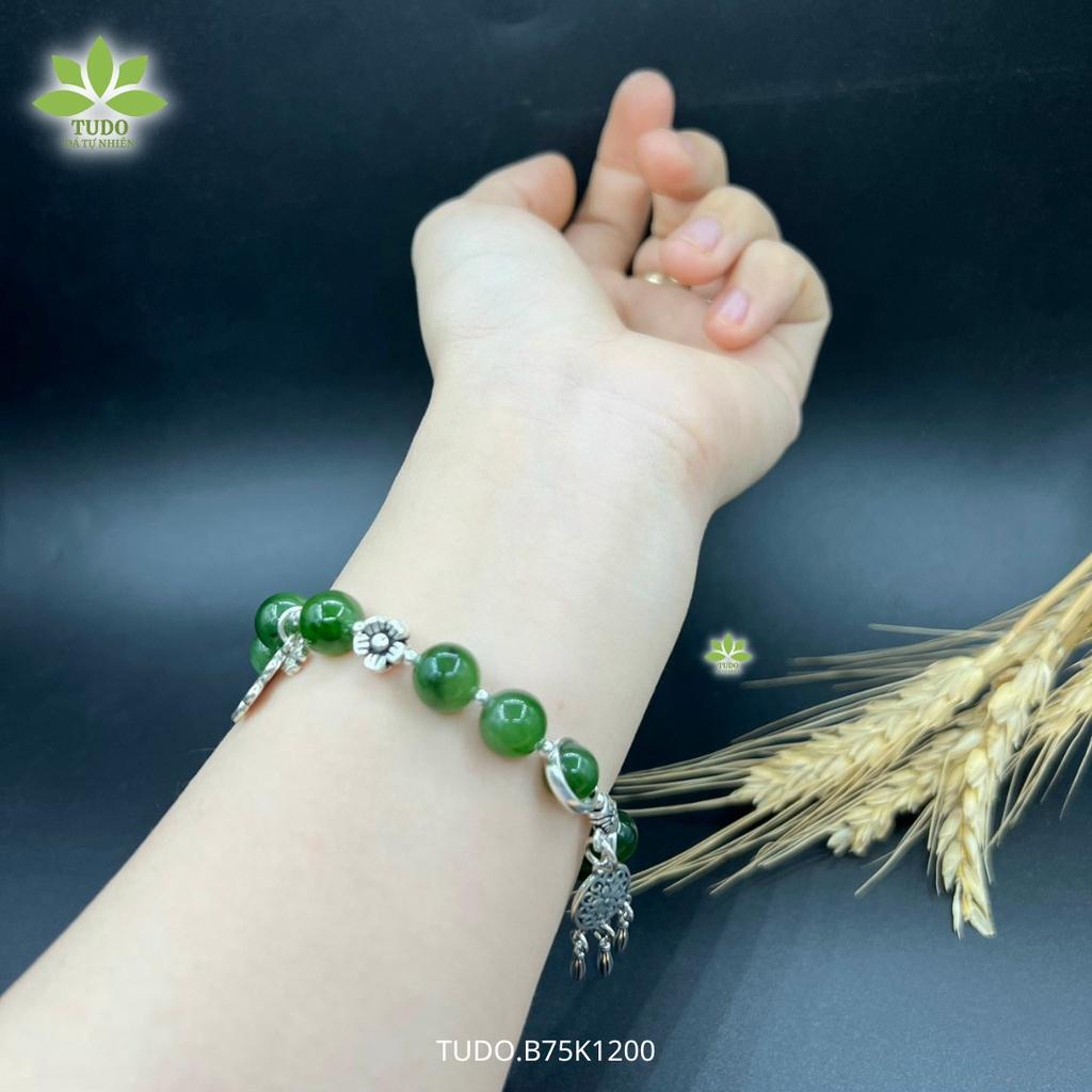 Vòng Tay Nữ Đẹp - Vòng Phong Thủy Đa Mệnh TUDO VCBNB AG925 B75K1200 Charm Dreamcatcher - Bình An