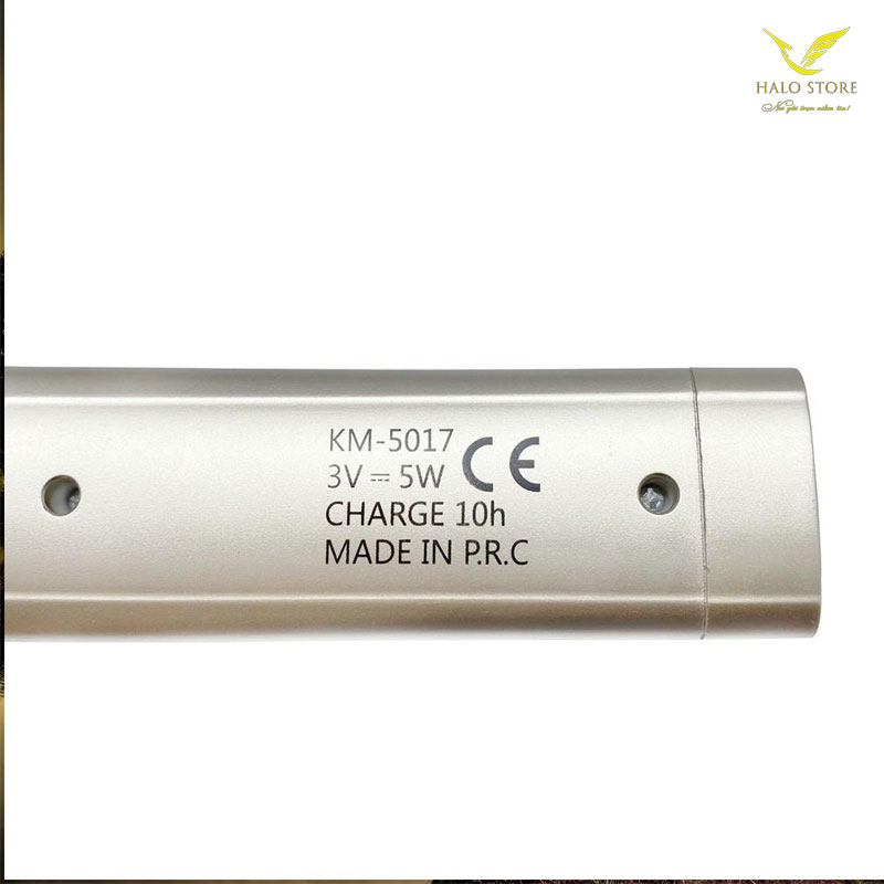 Tông Đơ Cắt Tóc Kemei 5017 Công Suất 5W Tặng Bộ Kéo Hớt Tóc - Máy Cắt Tóc Đa Năng Lưỡi Sát Có Thể Chấn Viền - Hàng Chính Hãng