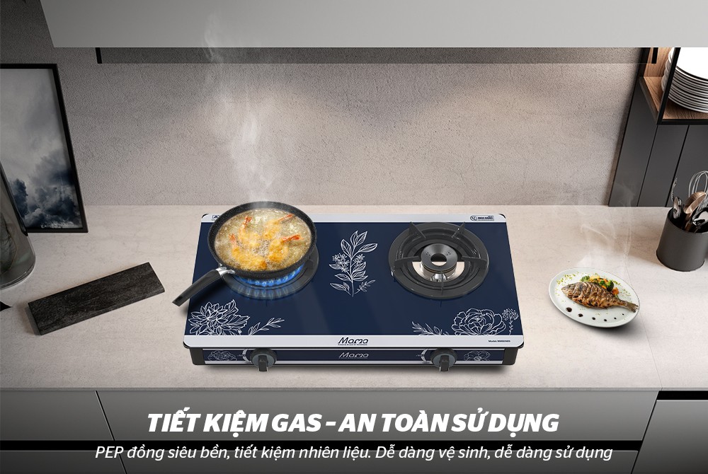 Bếp Gas Dương Kính SUNHOUSE MAMA MMB0989 - Hàng Chính Hãng