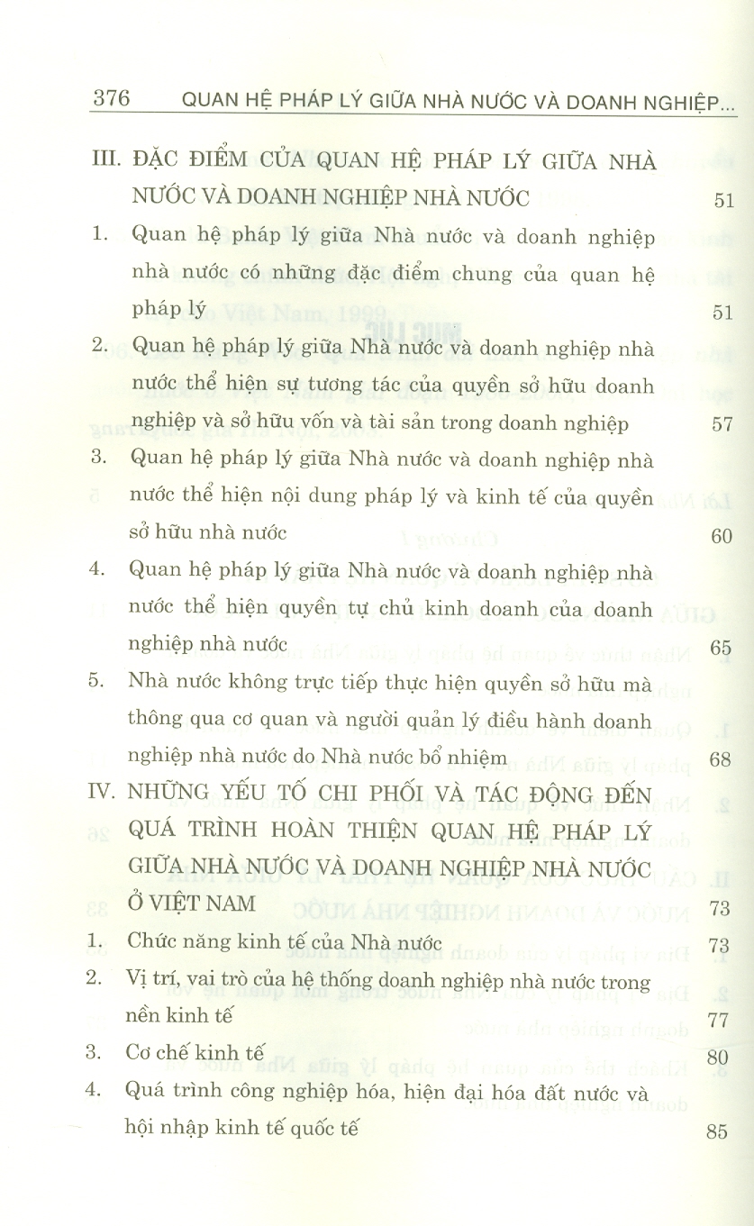 Quan Hệ Pháp Lý Giữa Nhà Nước Và Doanh Nghiệp Nhà Nước Trong Nền Kinh Tế Thị Trường Định Hướng Xã Hội Chủ Nghĩa