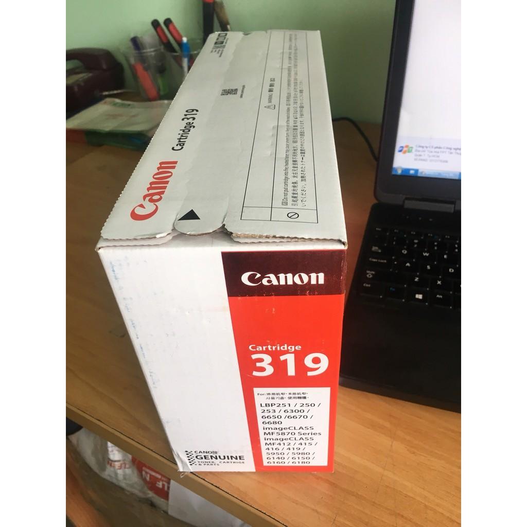 Hộp Mực Canon 319 Chính Hãng - Dùng cho máy LBP 6650DN, LBP 6680X, LBP 251DW-252DW