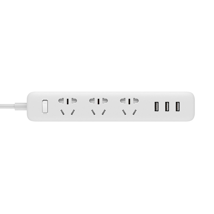 Ổ Cắm Điện Tích Hợp Sạc USB Xiaomi Mi Power Strip - Hàng Chính Hàng