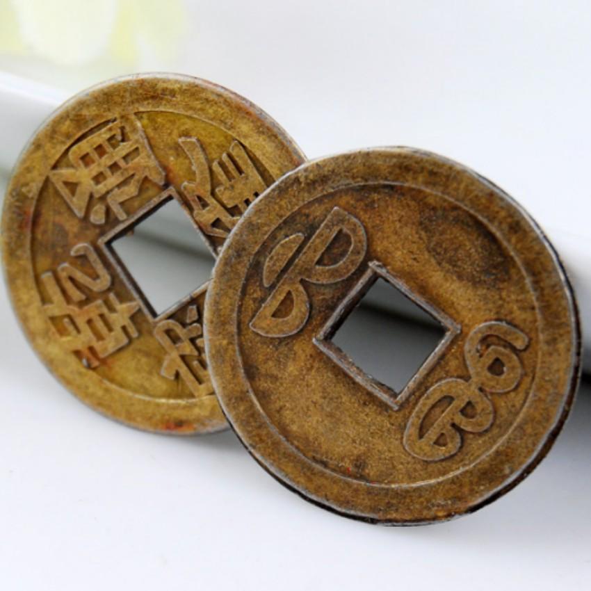 Đồng xu ngũ đế phong thủy cầu tài lộc 206229