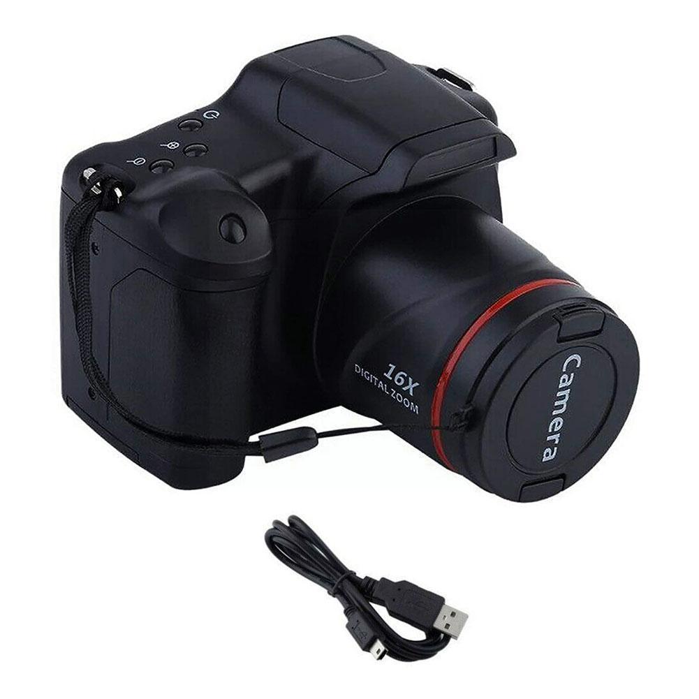 Máy ảnh kỹ thuật số mới SLR SLR di động chống lắc vlogging TFT 2.4in camera 1080p Video LCD Zoom Camera 16x Camera Ultra HD SCREE R9T5