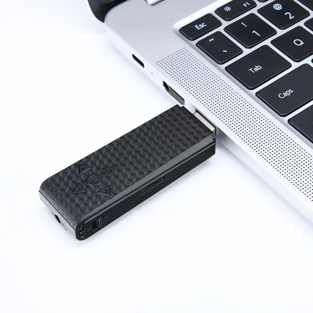 Mini USB Voice Activated Audio 32GB TF Card for Meetings