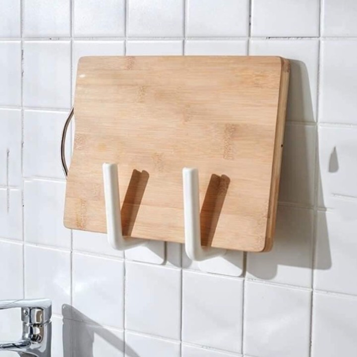 Gía treo hình chữ L đa năng Kích thước : 6,5 * 6,5 * 12,9cm