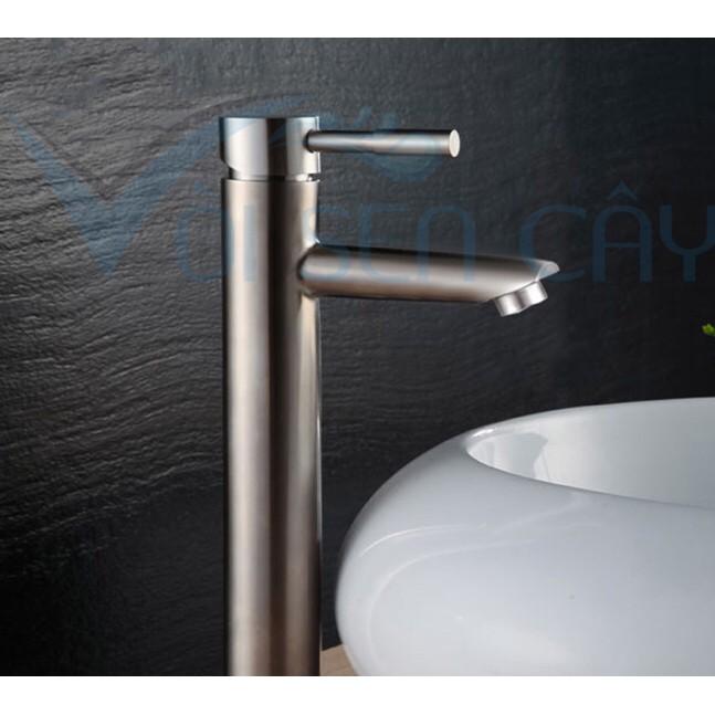 Vòi Lavabo nóng lạnh cao cấp Inox  304