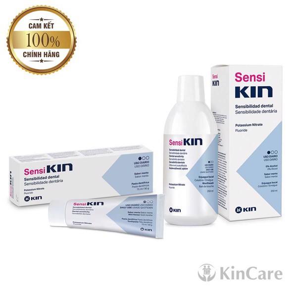 Nước súc miệng cho răng nhạy cảm Sensi Kin 250ml, Sensikin