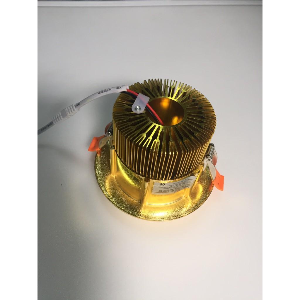 ĐÈN LED ÂM TRẦN LED TÁN QUANG 10W GOLD