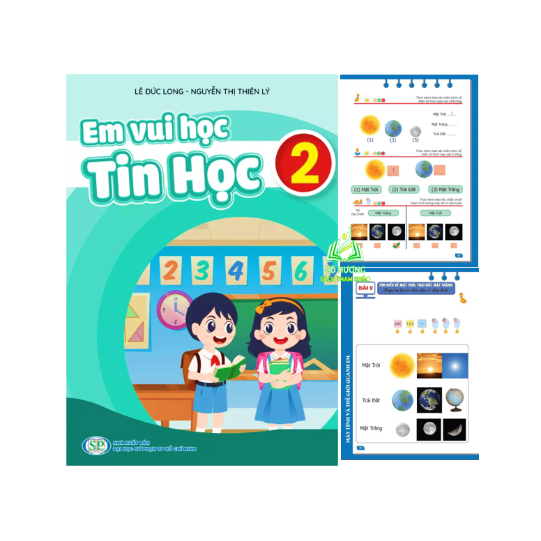 Sách - Em vui học tin học 1,2,3,4,5 - Bản mới nhất (KP)
