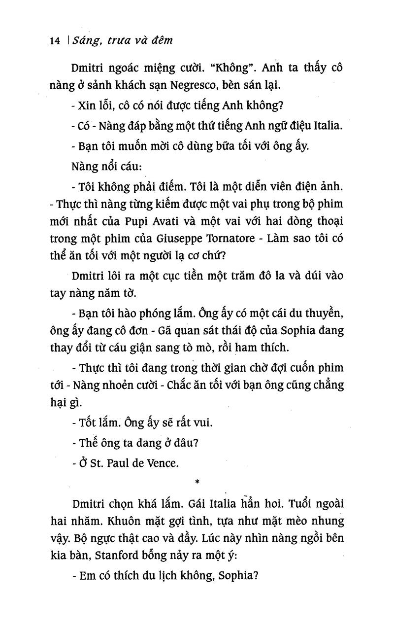 Sáng, Trưa & Đêm (Tái Bản)
