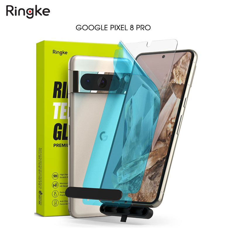 Dán cường lực dành cho Google Pixel 8 Pro / Pixel 8 RINGKE Tempered Glass - Hàng Chính Hãng