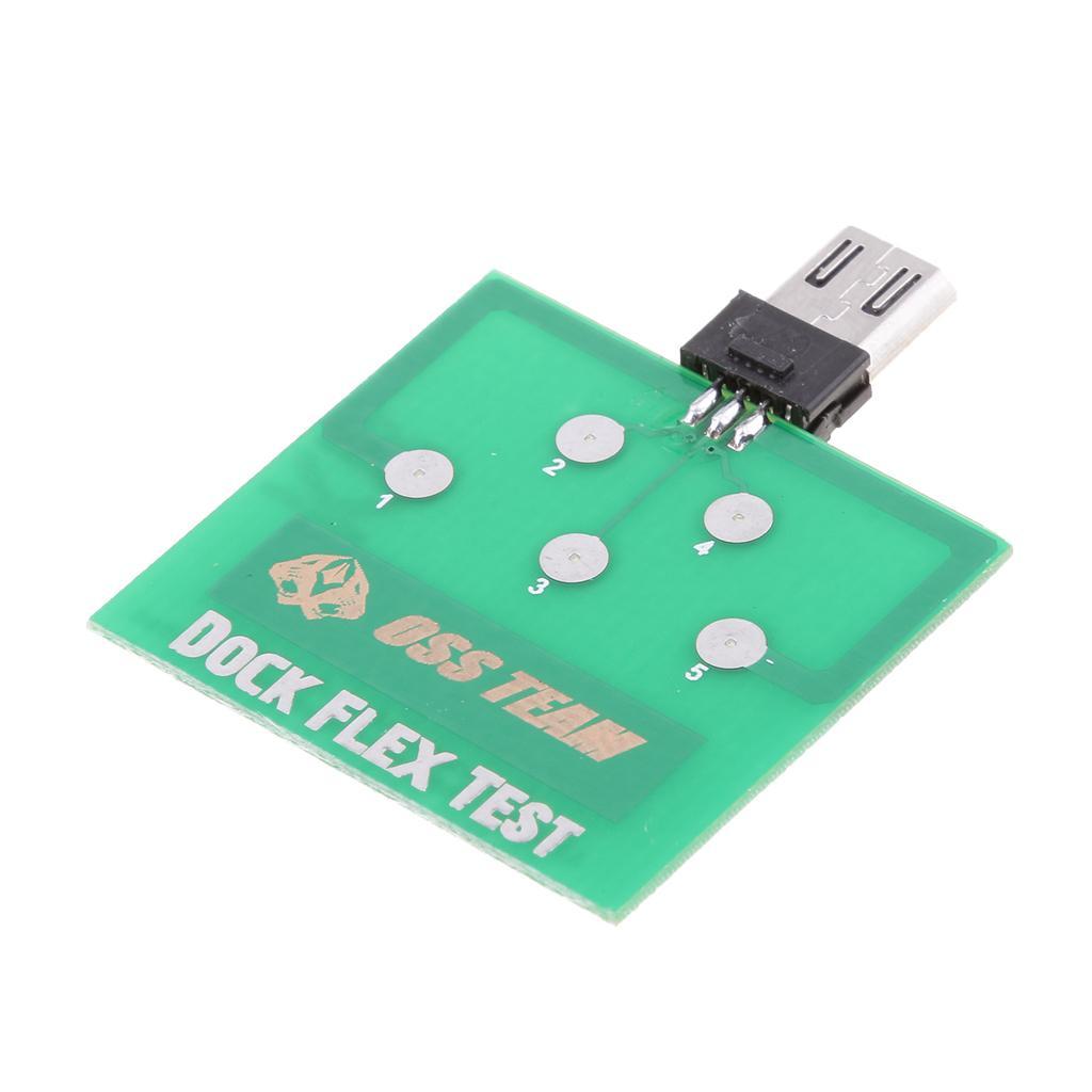 2 X Micro USB 5 Pin PCB Board for Android Mobile Phones U2 IC / USB Battery Power Charging Dock Flex Test