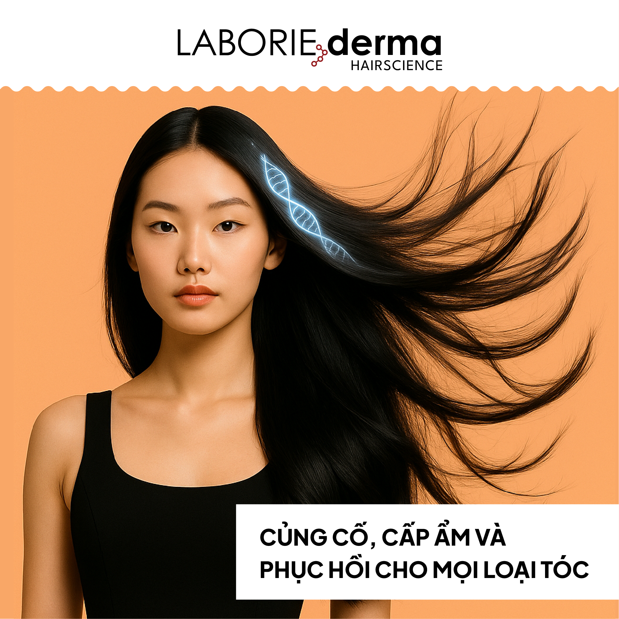 Dầu gội hỗ trợ phục hồi, tăng cường chắc khỏe tóc LABORIE derma Bond Shampoo 250ml