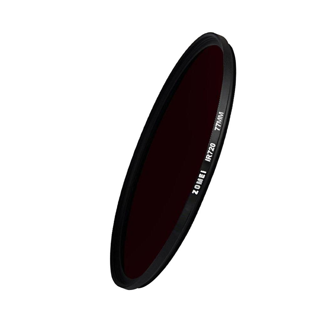 77mm Infrared IR Filter 720nm Pass   for Camera Lens Special Effects