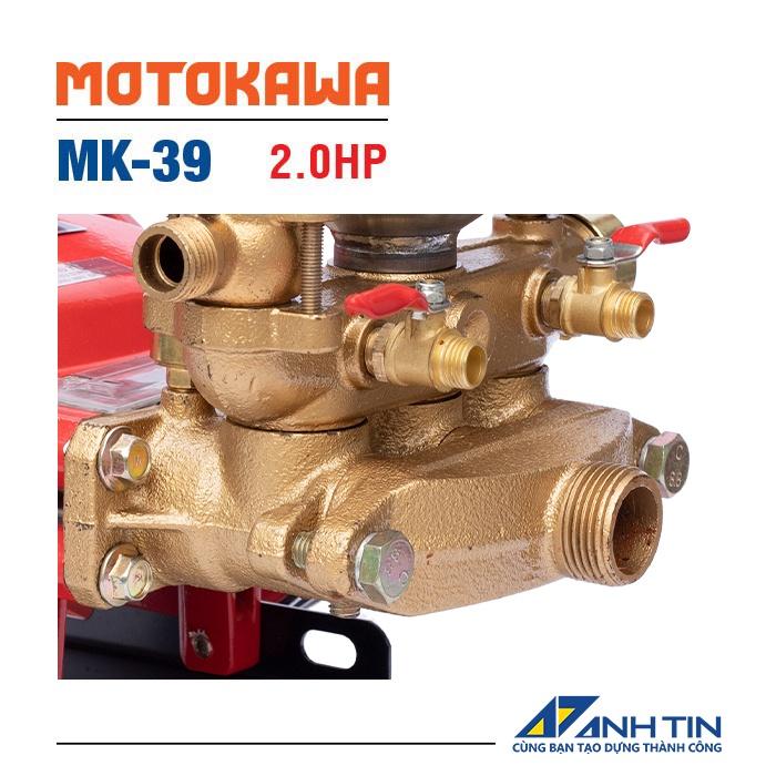 Đầu bơm xịt rửa xe cao áp, đầu phun xịt áp lực MOTOKAWA MK-39 (2HP)