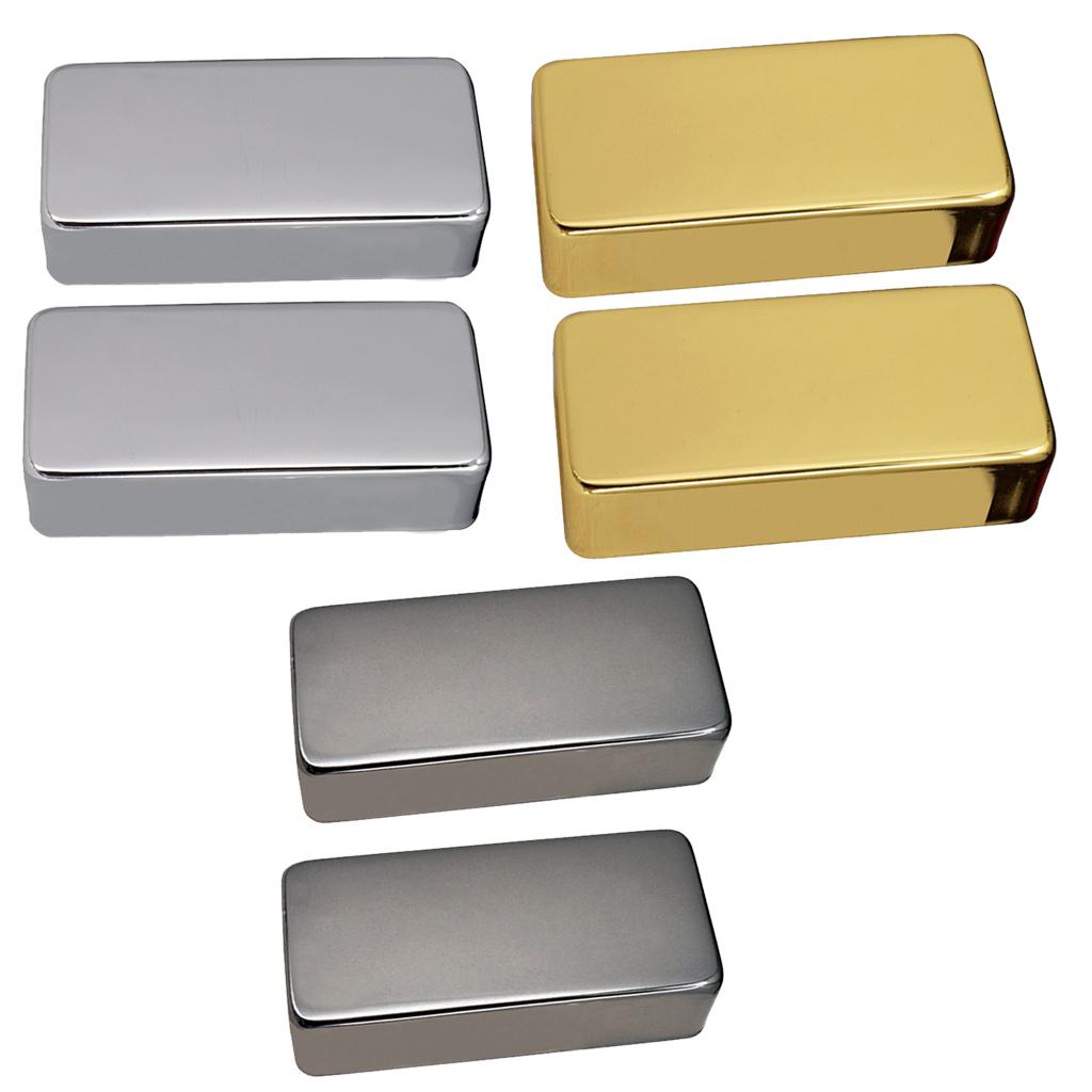 2 Pieces Sealed Humbucker Pickup Covers For Electric Guitar