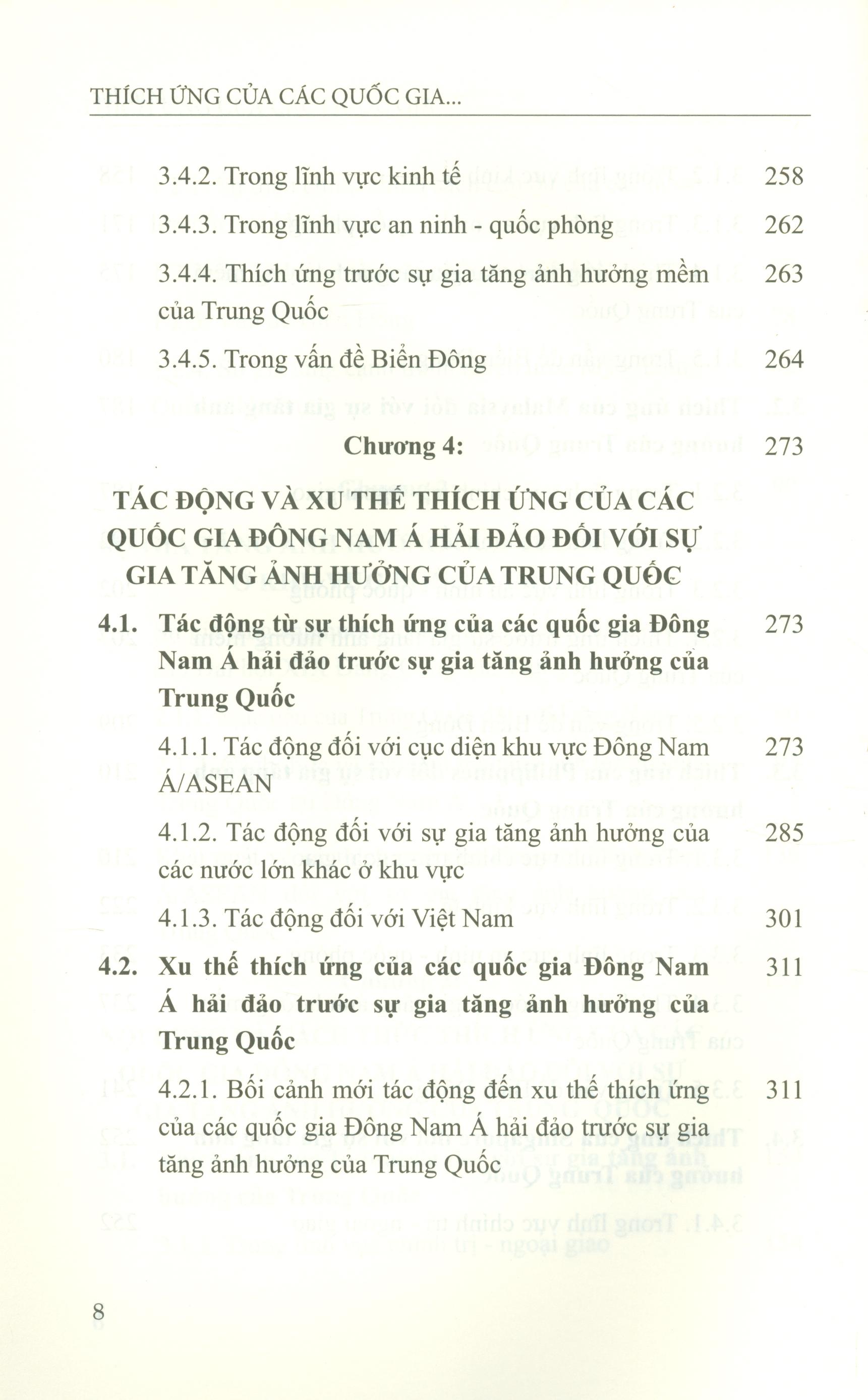 Thích Ứng Của Các Quốc Gia Đông Nam Á Hải Đảo Trước Sự Gia Tăng Ảnh Hưởng Của Trung Quốc Từ Sau Đại Hội XIX Đảng Cộng Sản Trung Quốc (Sách Chuyên Khảo)